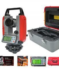 中国 高い耐久性GPSのセオドライトの調査装置の灰色/赤い色ETH502 販売のため