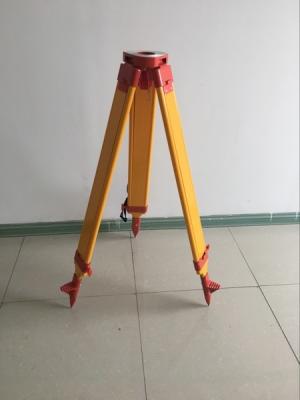 China Total Station Accessories total station common use heavy wooden tripod for sale