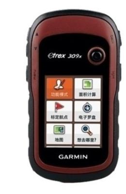 Chine Marque Etrex309X GPS de Garmin tenu dans la main avec le manuel dans chinois et anglais à vendre