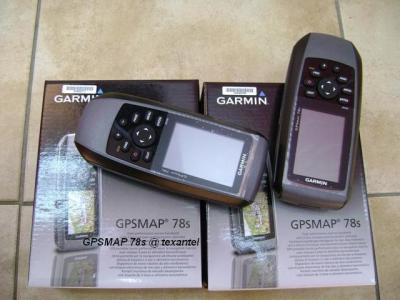 China 78S Garmin Portable GPS , IPX7 Waterproof Grade Handheld Tracking Device for sale