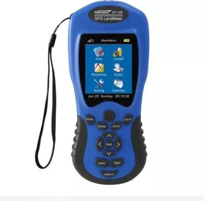 China Medidor Handheld industrial NF198 da terra do dispositivo de GPS com cor azul/preto à venda