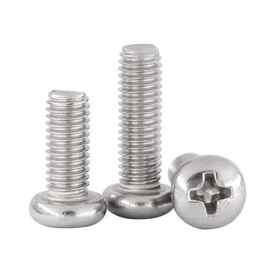 China Phillips Round Head Screws Stainless Steel Fasteners Head Screws for sale