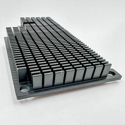 China Industrial Computer CPU Heatsink Aluminum Pin Fin Heatsink for sale
