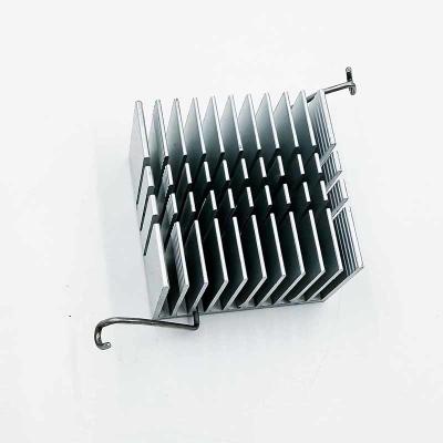 China Computer CPU CNC Machining Parts Aluminium Sheet Heat Sink Metal Slotted Radiator for sale