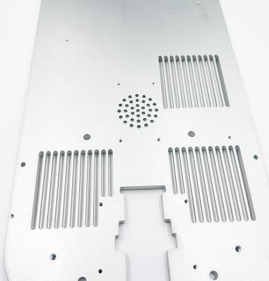 China Aluminum Alloy Back CNC Machining Cover Sandblasting Oxidation One-Stop Service for sale