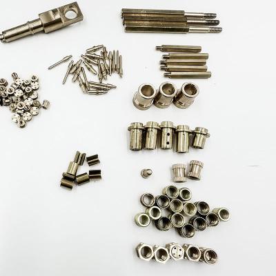 China Customized Brass Screws / Brass CNC Turned Parts 0.01mm-0.05mm Tolerance for sale