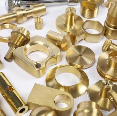 China Non-Standard Custom Brass Parts Mechanical Hardware Machining CNC Lathe Turning for sale