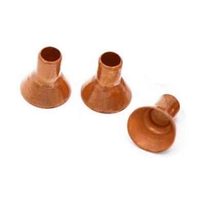 China Red Copper Hollow Rivets Non Standard Copper Trumpet Hollow Rivets for sale