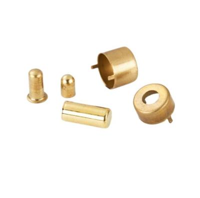 China Metal de la alta precisión que sella piezas de cobre de encargo no estándar de las piezas en venta