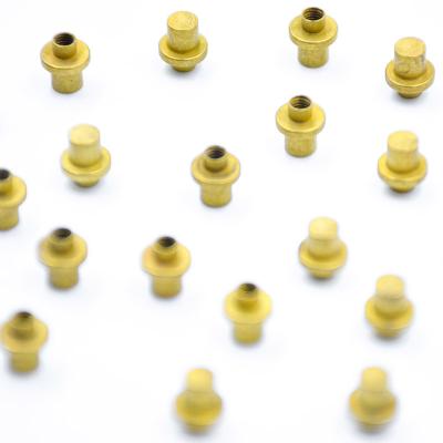 China OEM Custom CNC Parts Brass Screws with Linear Milling Turning Machining Service for sale