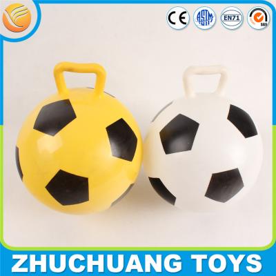 China hopper handle balloon football merchandise wholesale for sale
