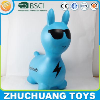 China plastic inflatable flashmob kids rabbit toys for sale