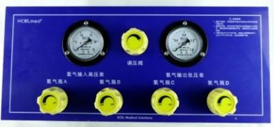 China Four Oxygen Cylinders Alarm Function Medical Gas Manifold for sale