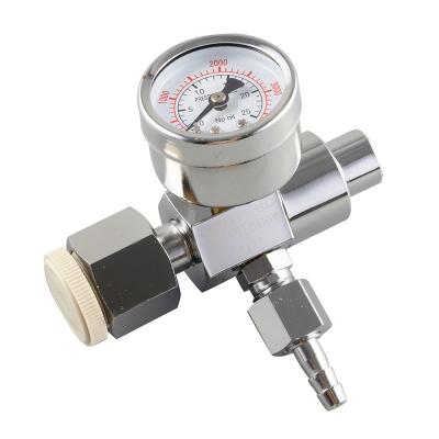 China 12MPa Chrome Plated Copper Body Gas Pressure Reducing Valve for sale