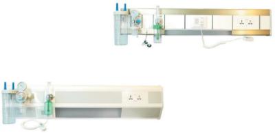 China ISO 13485 Gas Medical Bed Head Unit , 1m Hospital Bed Head Unit for sale