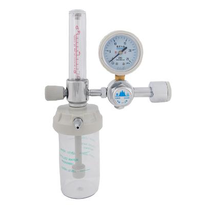 China 3.5 Bar Oxygen Flowmeter Regulator With Humidifier for sale
