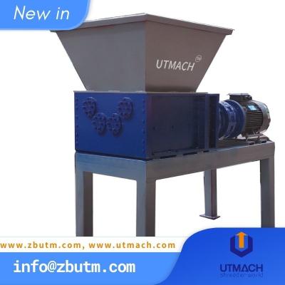 China Paint Bucket Circuit Board Plastic Four Shaft Shredder,  Crushing Machine, MSW Shredder, solid waste recycling crusher for sale
