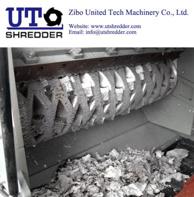 China shred plastic big block crusher,  Single Shaft Shredder S2250  automatic Plastic Shredding Machine for waste plastics for sale