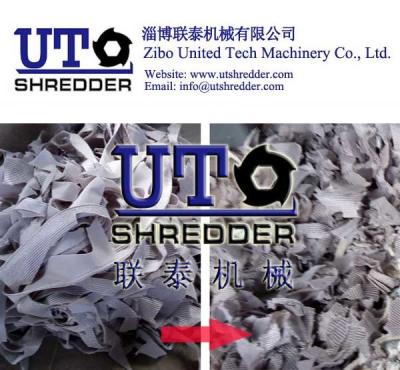 China high efficiency shoes factory scraps shredder recycling - textile shreder, cloth crusher, waste textile waste recycling for sale