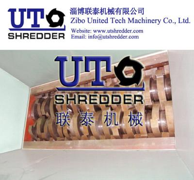 China double shaft shredder componets, spare parts and accessories, like blade, knife, rotor for sale