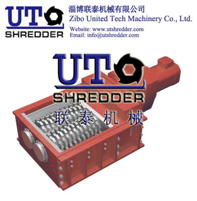 China produce and supply double shaft shredder / two rotor crusher / twin shaft shredder blade, knives, rotor, etc for sale