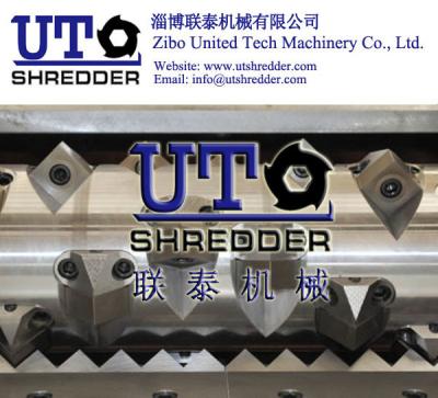 China produce and supply high quality blade & knives in single shaft shredder / one rotor crusher for sale