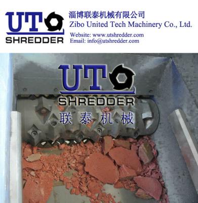 China good quality blade & knives in single shaft shredder / one rotor crusher / recycling machines for sale