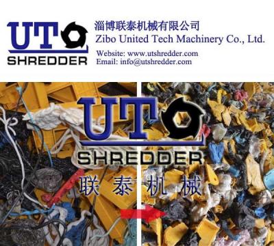 China Waste Recycling Line - plastic block shredder, big plastic block recycling, waste plastic crusher, single shaft shredder for sale