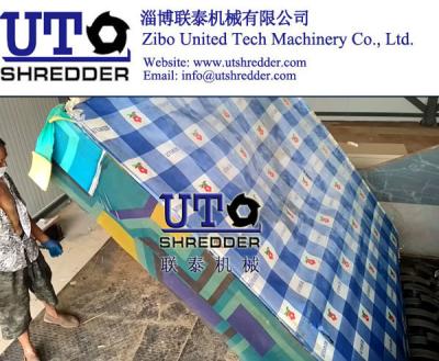 China United Tech hot sale waste bed shredder/ double shaft shredder, waste furniture shredder, furniture crusher, wood crushe for sale