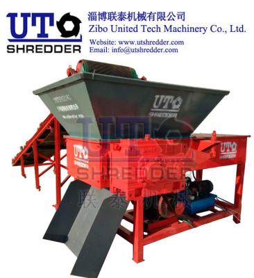 China Single Shaft Shredder - plastic, trye, wood, metal, e-waste, bottle, shredding - single shaft crusher in solid waste for sale