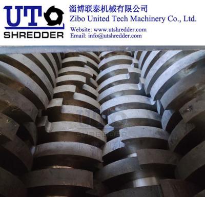 China Four Shaft Shredder F2590 plastic, trye, wood, metal, e-waste, bottle, textile shredder, fiber shredder, factory supply for sale