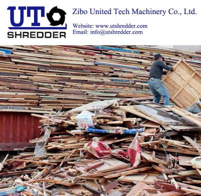 China Zibo unió la maquinaria Co., biomasa de la tecnología de la fuente que machacaba y que reciclaba el sistema de proceso para el WM, tratamiento de residuos sólido en venta