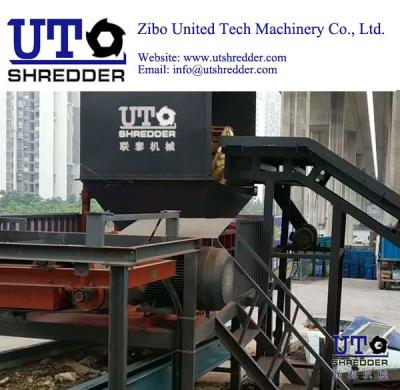 China Zibo United Tech Machinery Co., supply Bulky Waste Furniture Crushing & Sorting processing system, furniture recycling for sale