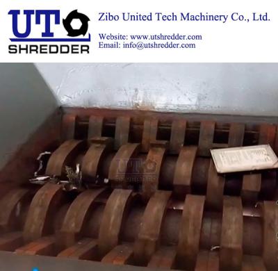 China high capacity with low noise - United Tech Machinery - Waste PCB board shredder/ double shaft shredder/ E-waste recycle for sale