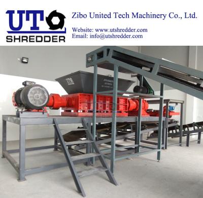China United Tech Machinery customized shredder with press equipment in used furniture size reduction, bulky waste crushing for sale