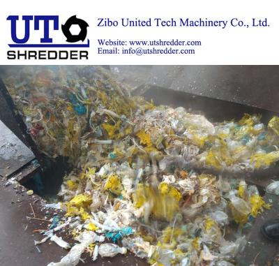 China Biomedical Waste Sterilization & Shredding Processing System from UT machinery co hospitcal waste sterilizer shredder for sale