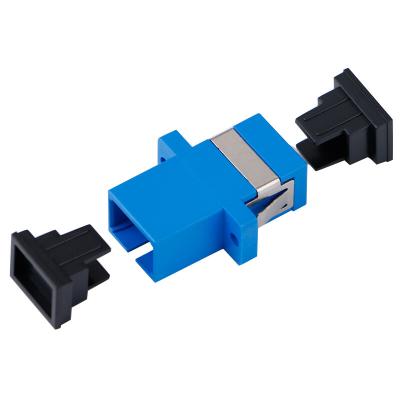 China Fiber Flange UPC SC Simplex Adapter Fiber Optic Accessories for sale
