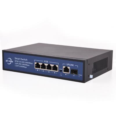 China 8 interruptor portuário do ponto de entrada de Gigabit Ethernet da rede 2 à venda