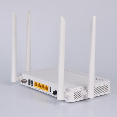China router XPON Ontário da rede da fibra ótica de 5G 4GE WIFI CATV ONU à venda