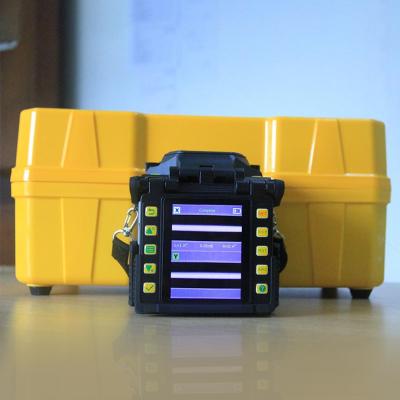 China Dual Heating Groove Small Optic Fiber Fusion Splicer for sale