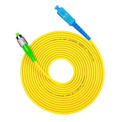 China Cordón de remiendo a dos caras de Uniboot del cable de la fibra del solo modo del LC UPC en venta