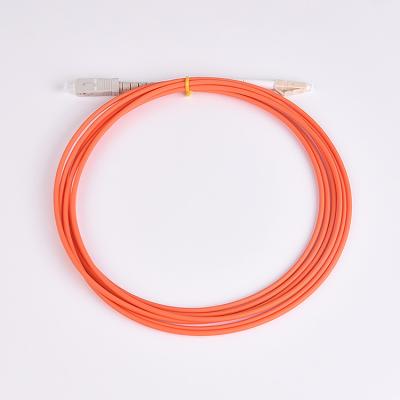 China SC APC SC UPC Low Insertion Loss FTTH Patch Cord for sale