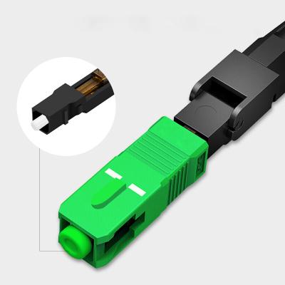 Chine Sc de télécom de câble d'interface/connecteur rapide optique de fibre de Sc/RPA d'UPC à vendre