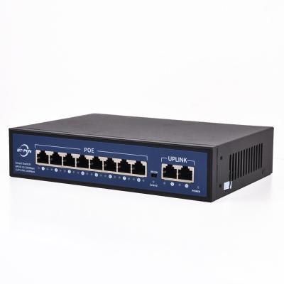 China 4/8/16/24ch interruptor de red del Poe de Ethernet del puerto los 250m en venta