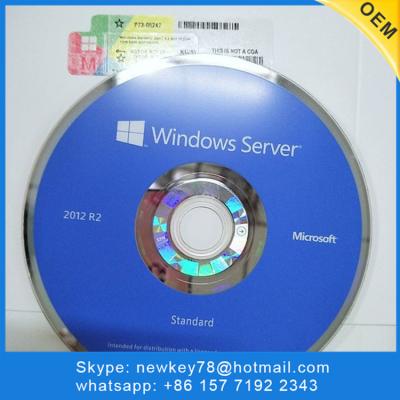 China Chave de envio livre da licença de Windows Server 2012/vitória inglesa Svr STD 2012 R2 da versão à venda
