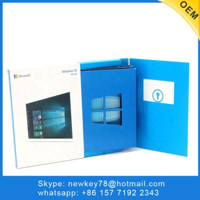 China English Korean Russian Language Windows 10 Home OEM Online Activation Download License Key for sale