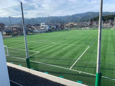 China Non Infill High Dense Synthetic Grass Suitable for Football Soccer Baseball Hockey Field for sale