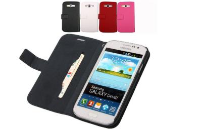 China Ultra Slim Samsung Phone Leather Cases , Genuine Samsung Galaxy Grand i9080 , Duos i9082 Cover for sale