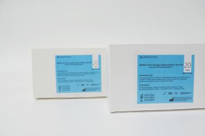 China CE MSDS SARS-CoV-2 Saliva Antigen Test Kit High Accuracy Art Test Kit for sale