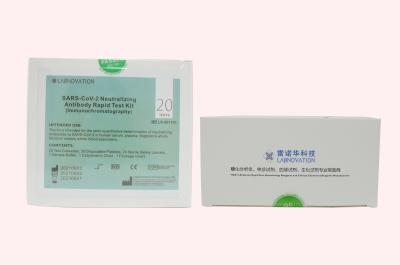 China OEM ODM COVID-19 Neutralizing Antibody Test Kit 20 Test Per Box for sale